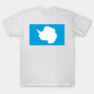 Antarctica Flag (Graham Bartram) T-Shirt